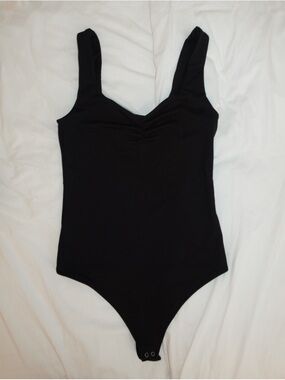 Abercrombie & Fitch Black Bodysuit Top